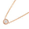 Damour XS Mini Pendant Necklace Rose Gold