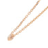 Damour XS Mini Pendant Necklace Rose Gold
