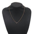 Damour XS Mini Pendant Necklace Rose Gold