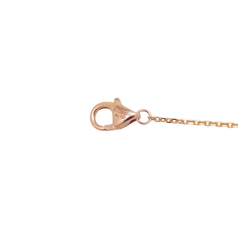 Damour XS Mini Pendant Necklace Rose Gold