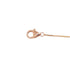 Damour XS Mini Pendant Necklace Rose Gold