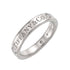 Band Ring Platinum with Diamond