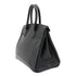 Birkin Handbag Black Epsom with Palladium Hardware 30