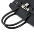 Birkin Handbag Black Epsom with Palladium Hardware 30