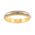 Milgrain Ring 18K Yellow Gold and Platinum