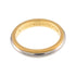 Milgrain Ring 18K Yellow Gold and Platinum