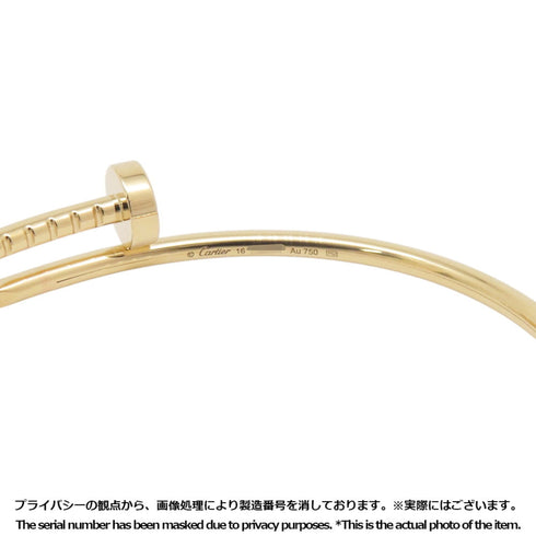 Juste un Clou Bracelet 18K Yellow Gold Small