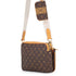 Nigo Trio Messenger Bag Limited Edition Stripes Monogram Canvas