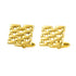 Cufflinks 18K Yellow Gold Bracelet