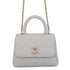 Coco Top Handle Bag Quilted Caviar Extra Mini