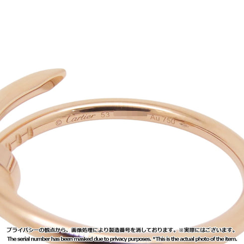 Juste un Clou Ring 18K Rose Gold Small