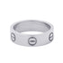 Love Ring 18K White Gold