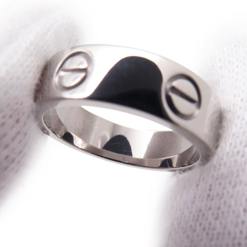 Love Ring 18K White Gold