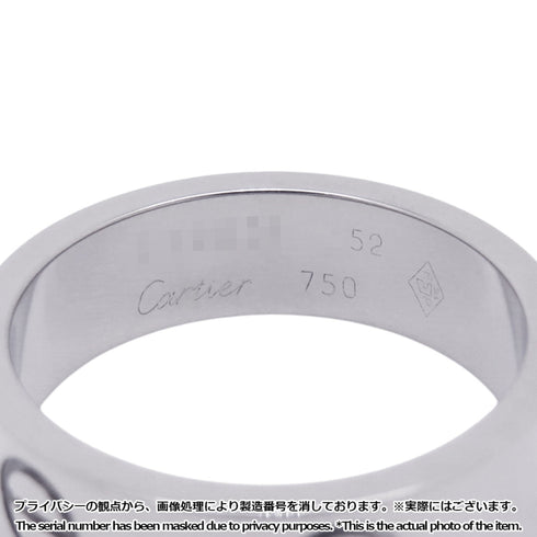 Love Ring 18K White Gold
