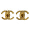 CC Logo Clip-On Earrings Metal Gold-Tone Metal