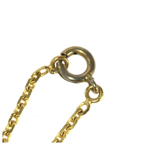 CC Logo Pendant Necklace Metal