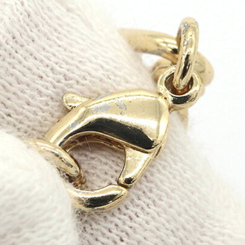 Signature Pendant Necklace Metal Gold