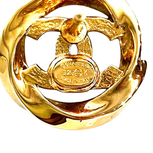 CC Logo Earrings Metal