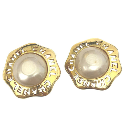 Earrings Gold-Tone Metal