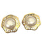 Earrings Gold-Tone Metal