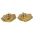 Earrings Gold-Tone Metal