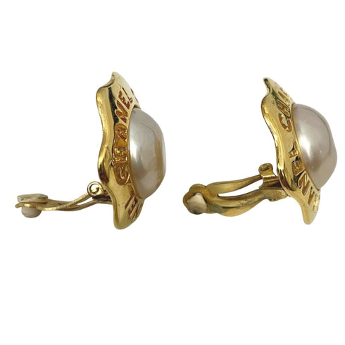 Earrings Gold-Tone Metal