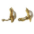 Earrings Gold-Tone Metal