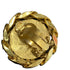 Rhinestone Clip-On Earrings Gold and Rhinestone