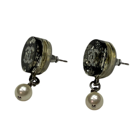 CC Logo Earrings Metal