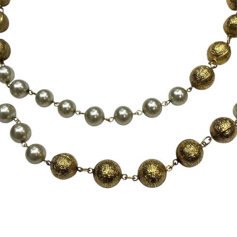 Pendant Necklace Gold Large