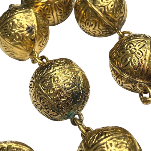 Pendant Necklace Gold Large