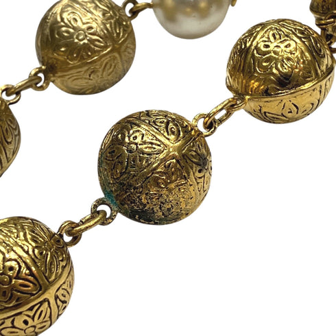 Pendant Necklace Gold Large