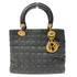Vintage Lady Dior Bag Cannage Quilt Nylon Medium