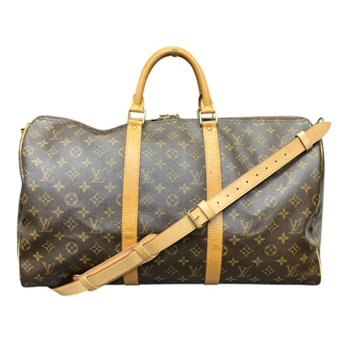Keepall Bandouliere Bag Monogram Canvas 50