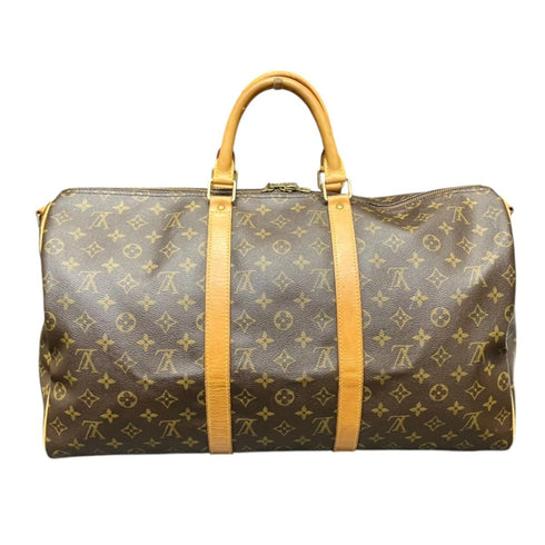 Keepall Bandouliere Bag Monogram Canvas 50