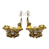 CC Logo Clip-On Earrings Metal