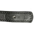 Bracelet Black Leather and Silver