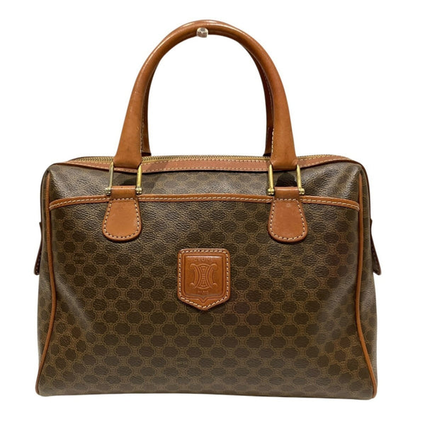 Boston Bag Triomphe Coated Canvas Small
