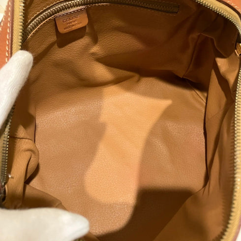 Boston Bag Triomphe Coated Canvas Small