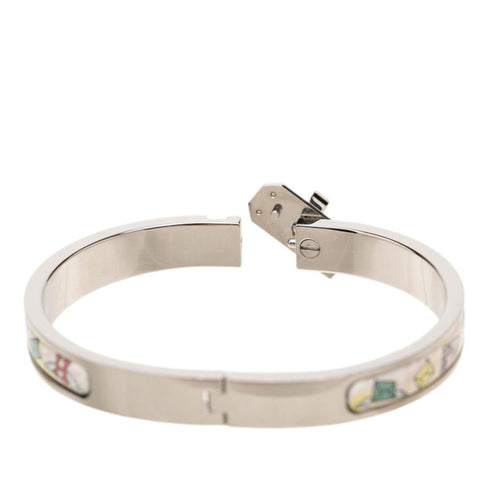 Click Kelly Letter Motif Bracelet Enamel and Metal Mini