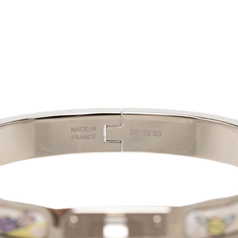 Click Kelly Letter Motif Bracelet Enamel and Metal Mini