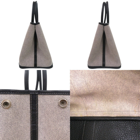 Garden Party Tote Toile and Leather 36