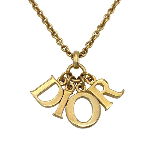 CD Pendant Necklace Gold