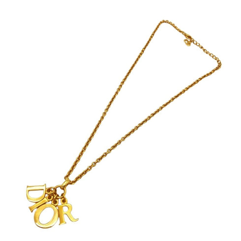 CD Pendant Necklace Gold