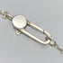 Cutout G Cross Pendant Necklace Sterling Silver