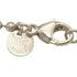 Oval Tag Pendant Necklace Sterling Silver