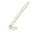 Oval Tag Pendant Necklace Sterling Silver