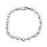 Puff Heart Bracelet Sterling Silver