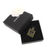 Perfume No. 5 Brooch Plastic Black and Gold