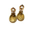 Earrings Gold-Tone Metal